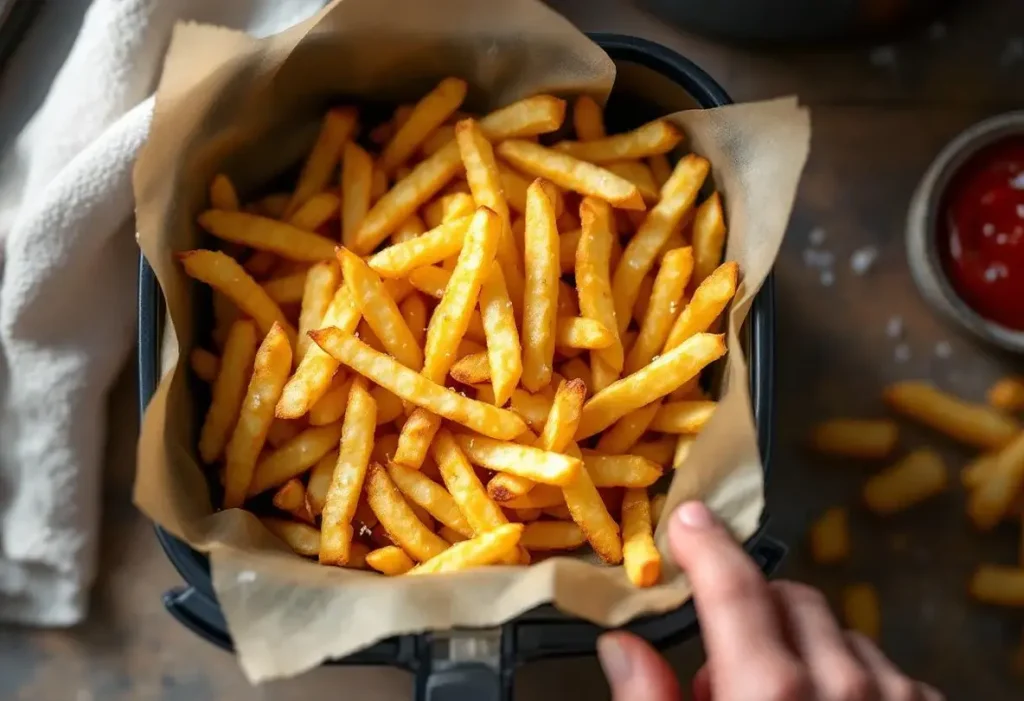 Depuis que je fais ça, mes frites Airfryer sont parfaites : je vous donne l'astuce de l'eau chaude