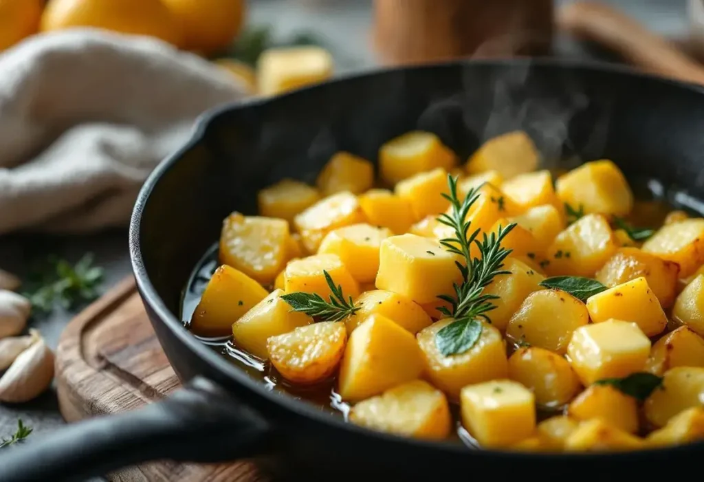 Incorporez-le aux pommes de terre pendant la cuisson, elles seront encore plus savoureuses, parfumées et ultra moelleuses