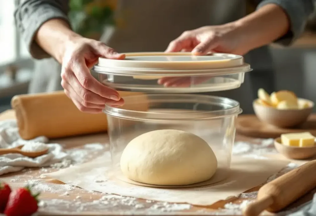 J’ai découvert cette astuce avec une simple boîte : ma pâte à tarte maison prête en 2 minutes chrono !
