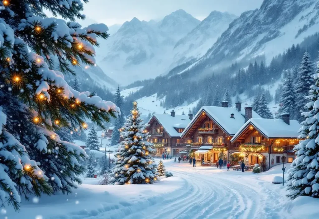 Noël sous la neige : voici les 7 stations de ski où il va neiger énormément cette semaine !