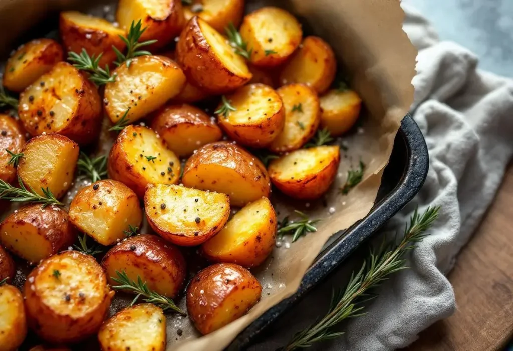 Pommes de terre au four : l’astuce toute simple pour les rendre bien croustillantes, à tous les coups