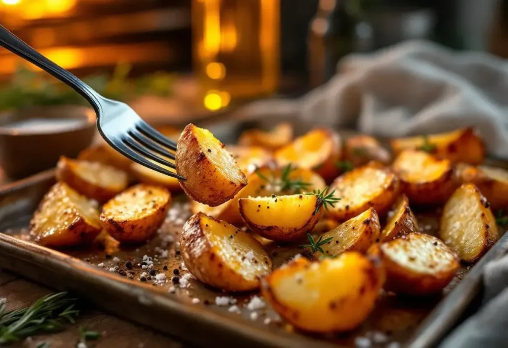 Pommes de terre au four : l’astuce toute simple pour les rendre ultra croustillantes, à tous les coups
