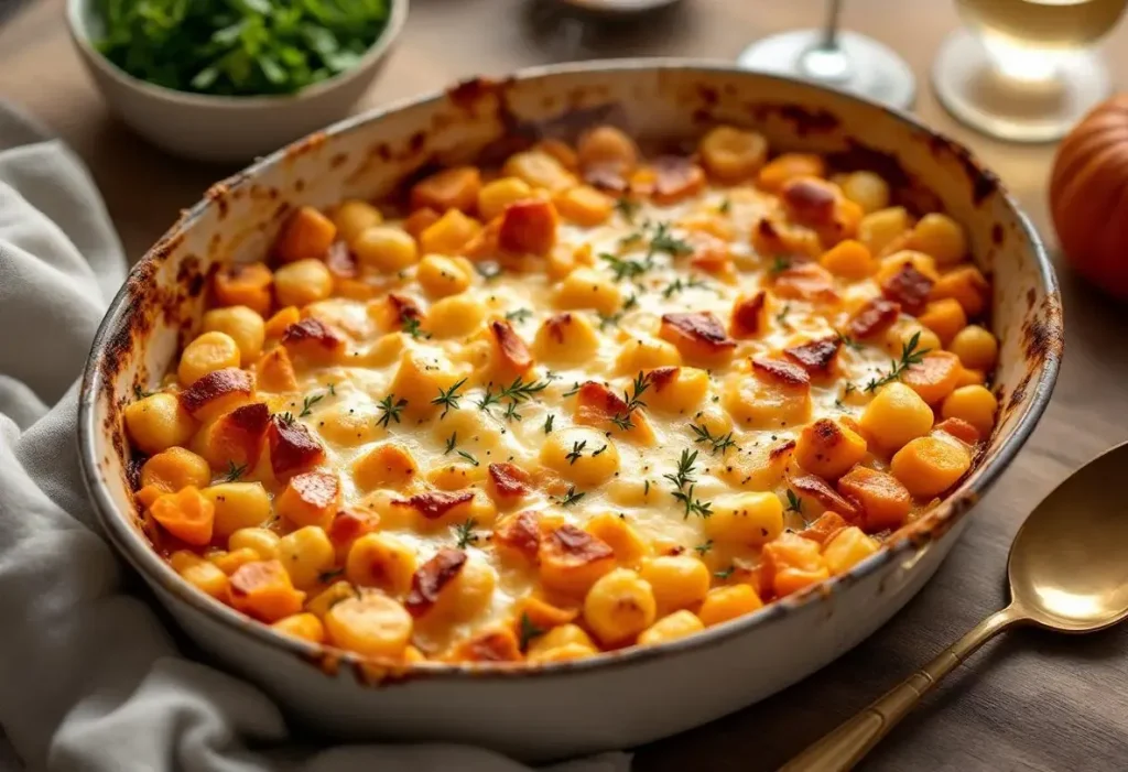 Reblochon coulant, potimarron fondant, gnocchis dorés : le gratin express qui sauve vos dîners en 20 minutes