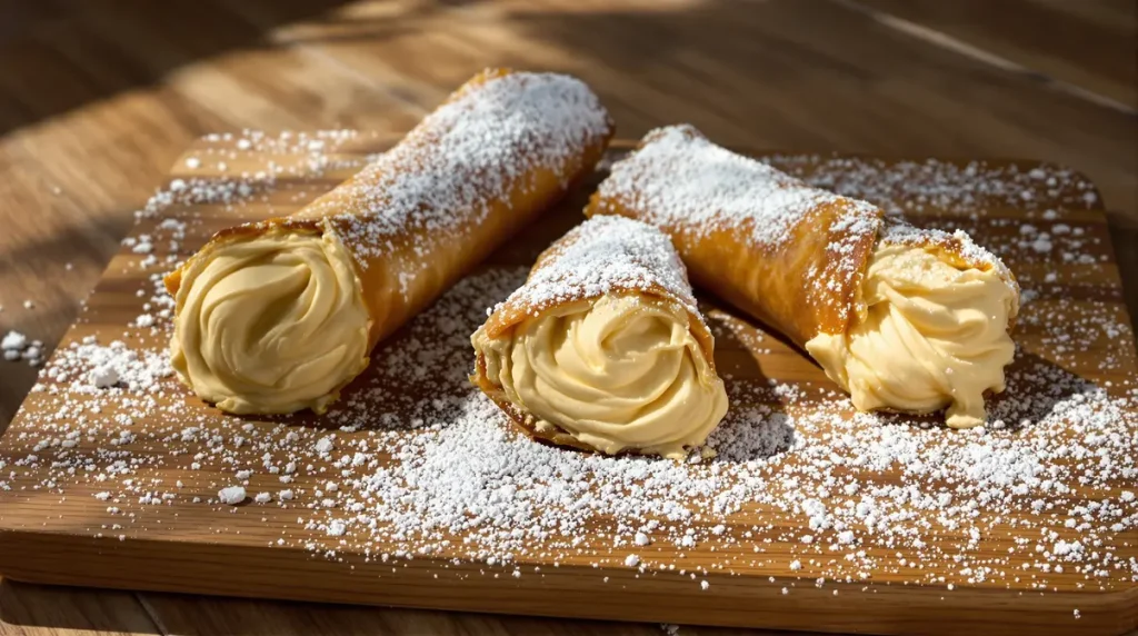 Ce cannoli feuilleté à la vanille fait un carton (et il est vraiment très facile)