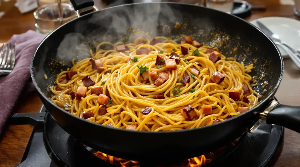 Cette astuce italienne rend vos spaghettis incroyablement crémeux sans ajouter un gramme de crème