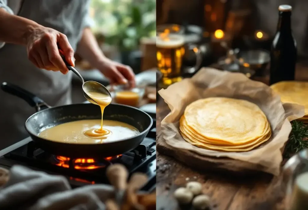 Chandeleur 2026 : les gestes précis de Julie Andrieu pour réussir des crêpes parfaites