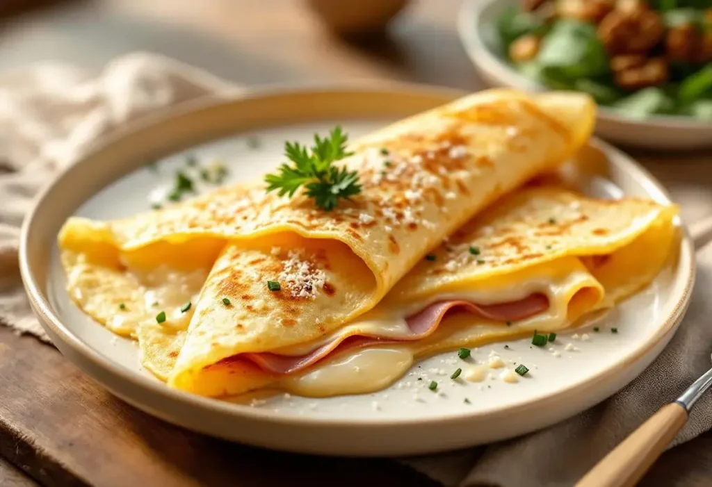 Chandeleur : des crêpes jambon-fromage ultra simples pour le dîner !