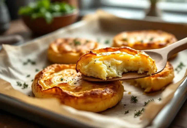 Croustillant doré et parfum d’enfance : recette express et facile de galettes de pommes de terre au four pour régaler toute la famille sans une goutte d’huile