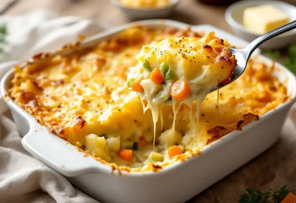 Gratin de pommes de terre, poireaux et carottes : fondant, parfaitement doré et hyper facile à préparer