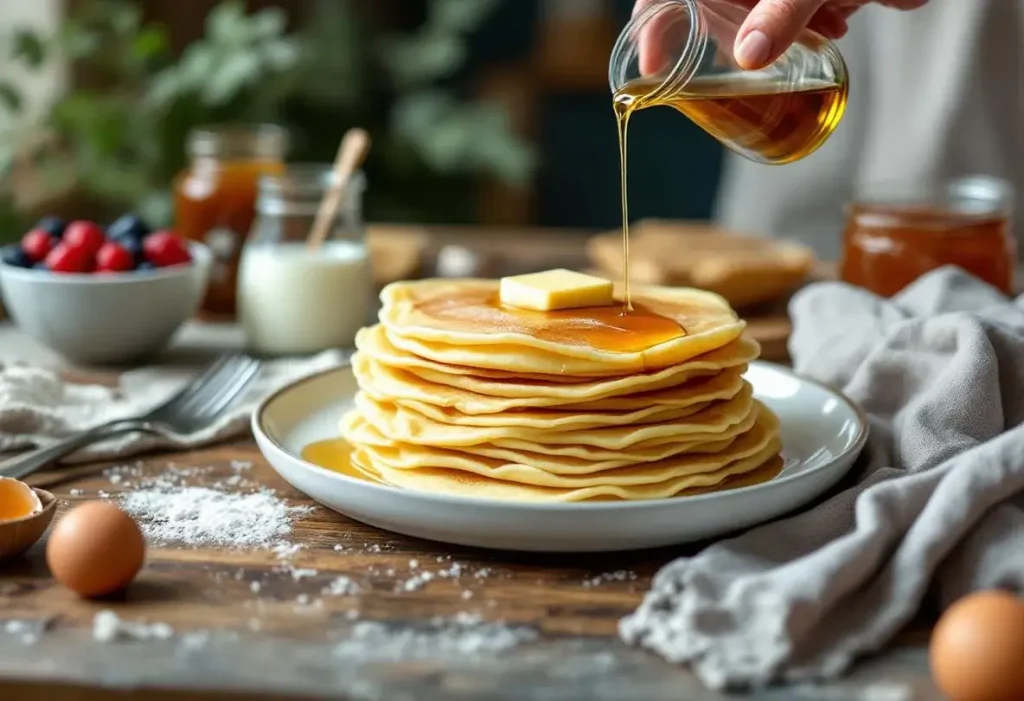 La recette ultra facile de crêpes bien moelleuses qu'on refait toute l'année pour un goûter réconfortant