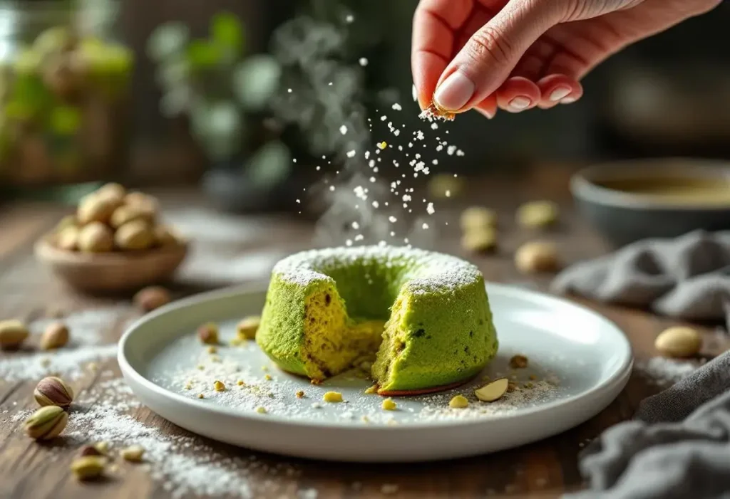 Un ingrédient surprenant dans la pâte : ce qu'elle a découvert en sortant son moelleux à la pistache du four dépasse toutes ses attentes !