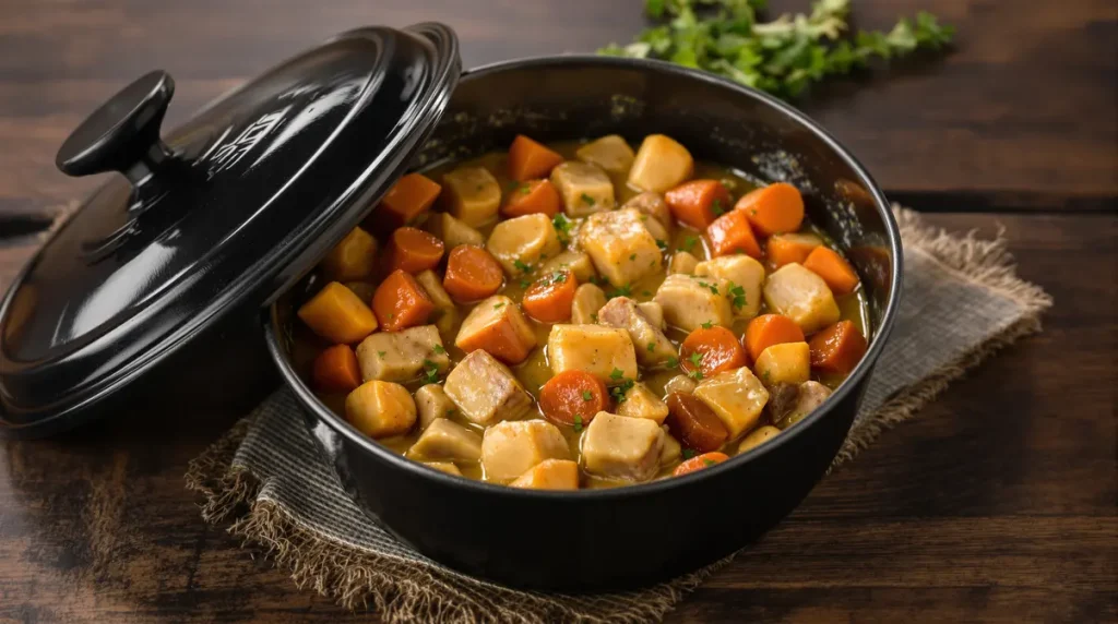 Adieu la viande sèche, la recette inratable du sauté de porc à la crème de moutarde pour un dîner fondant à souhait